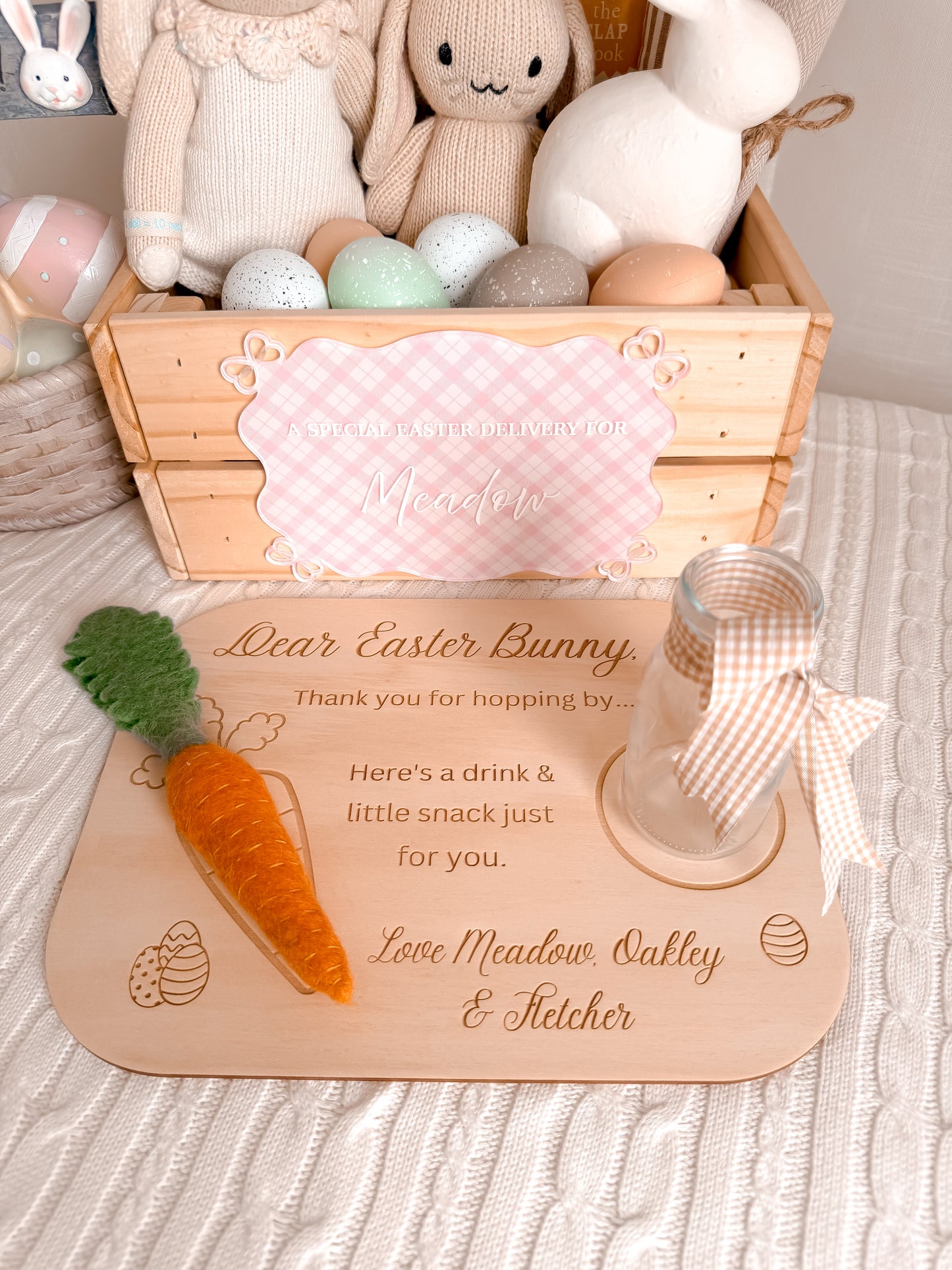 Easter Treat Board - Personalised