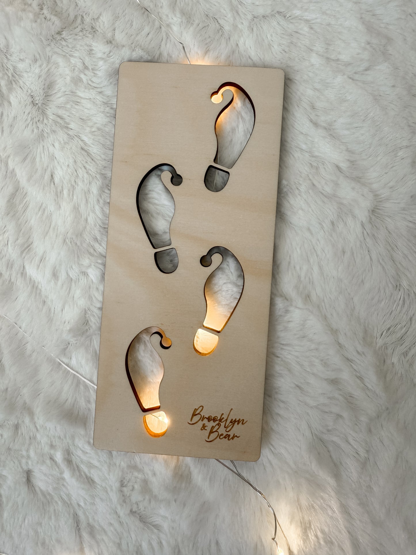 Elf Footprint Stencil