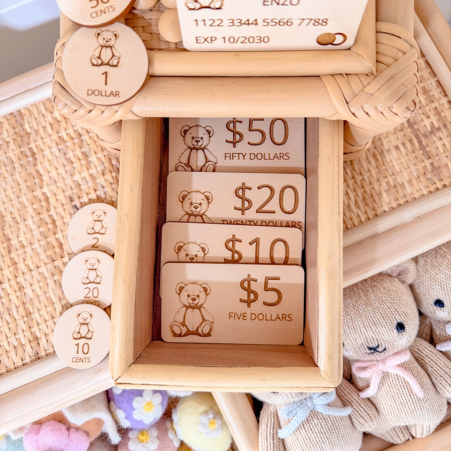 PLAY MONEY | Bear Themed