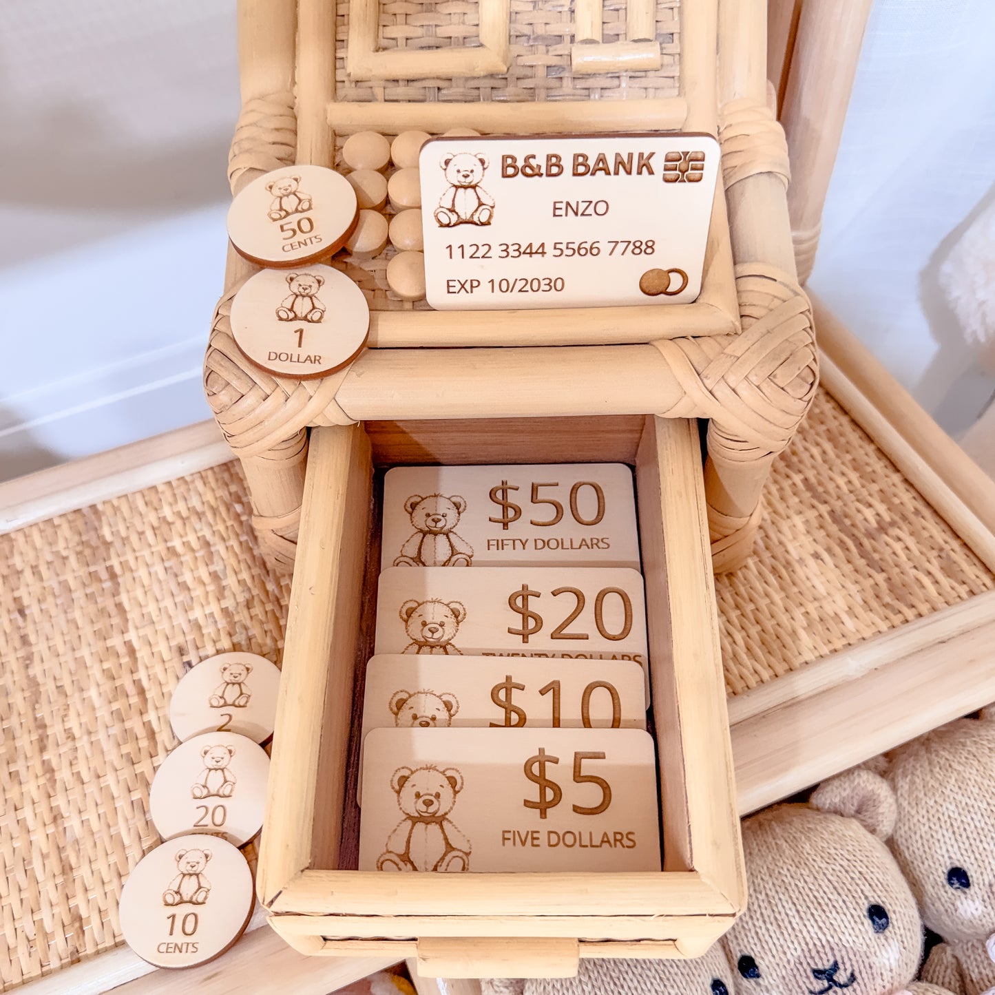 PLAY MONEY | Bear Themed