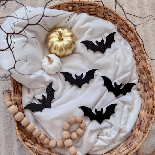 HALLOWEEN BAT DECALS | Set of 5