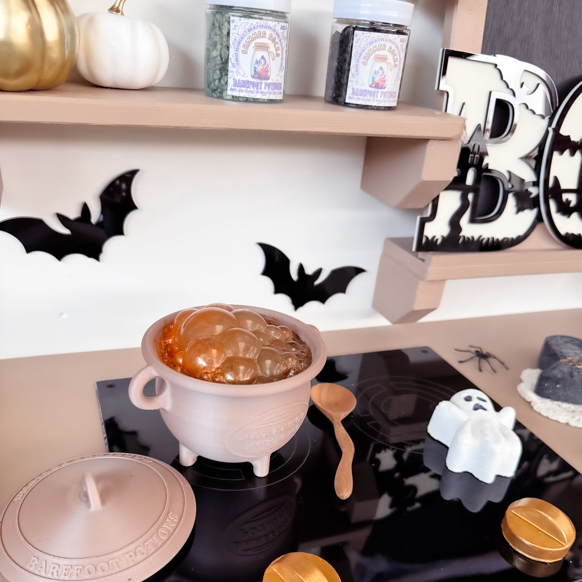HALLOWEEN BAT DECALS | Set of 5