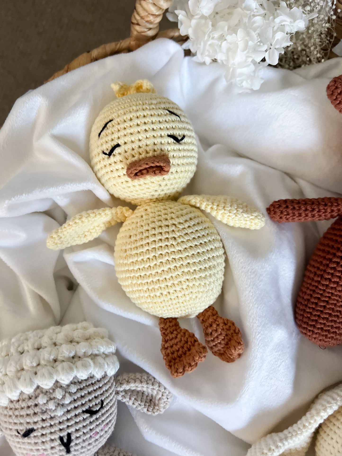 Waddles the Duckling Crochet Plush Pal