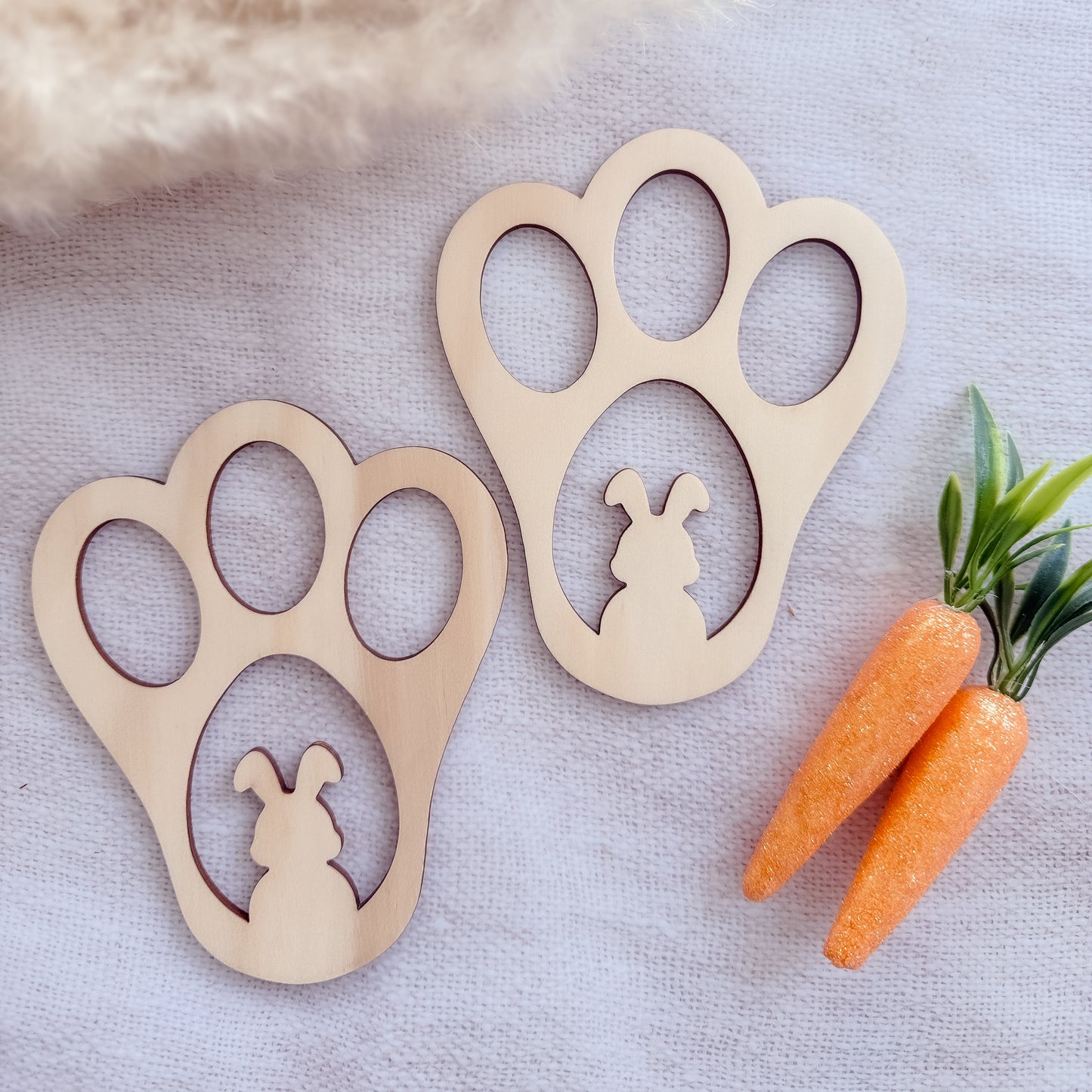 BUNNY FEET STENCIL | Plywood