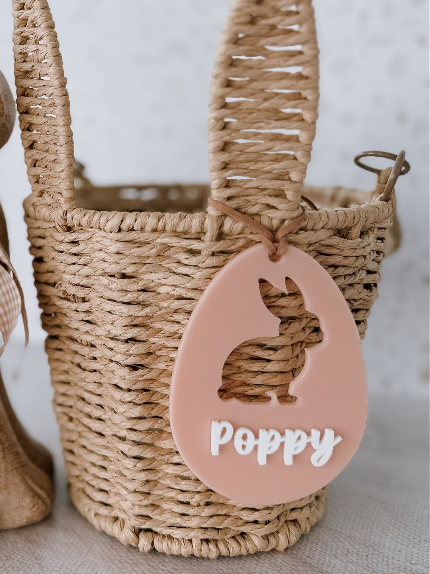 EASTER BASKET TAG | EGG | Personalised | Acrylic