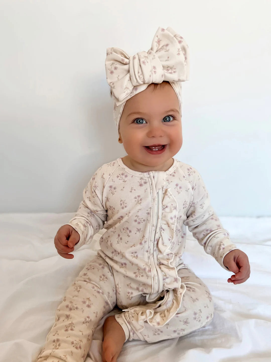 Oversized Topknot - Paisley Lilac