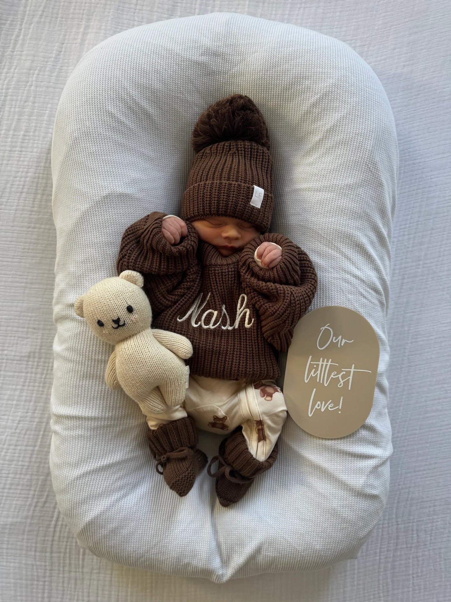 CHUNKY KNIT JUMPER | Chocolate