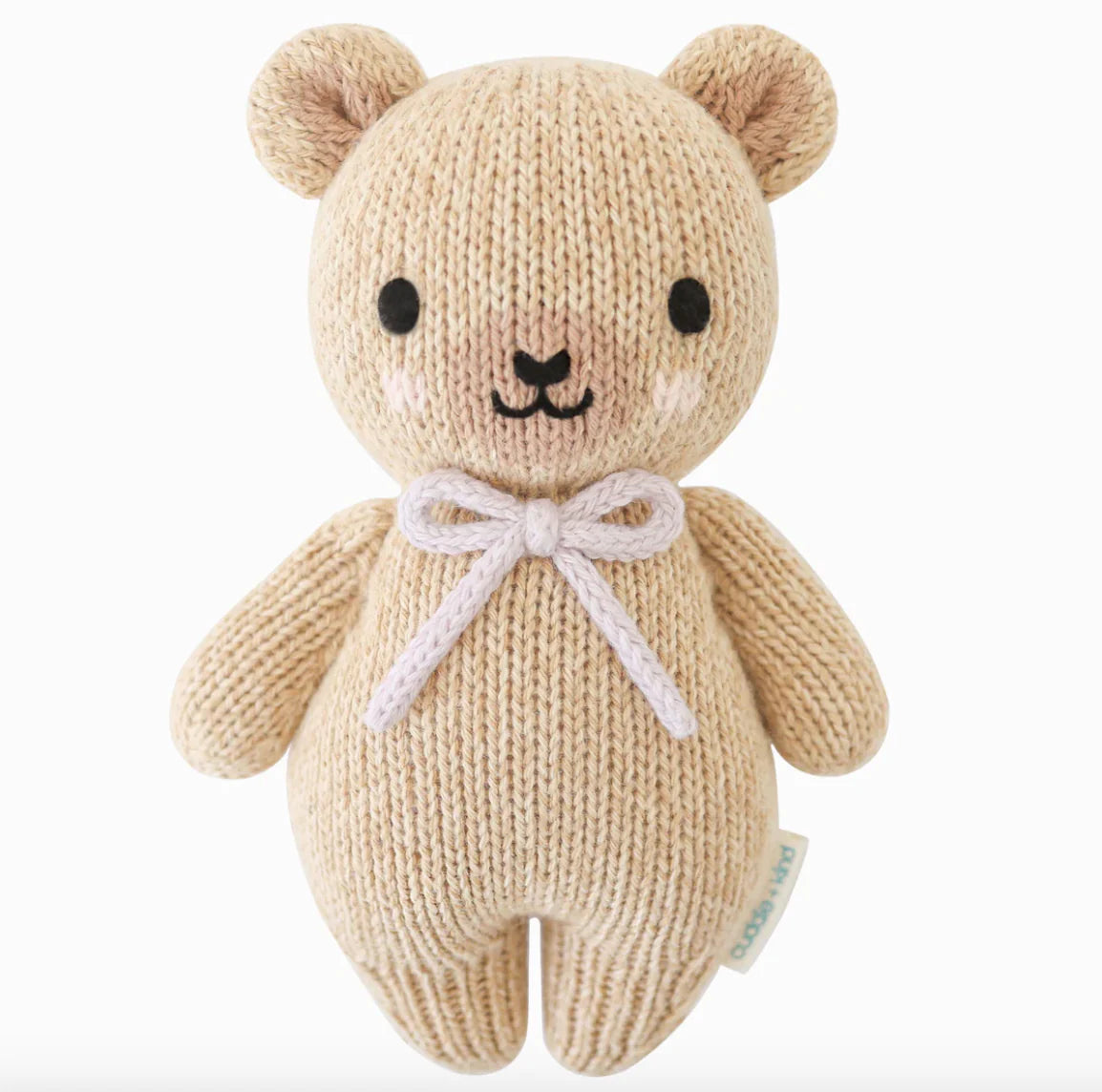 Baby honey bear (lavender bow)