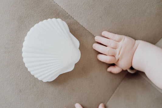 Silicone Teether - Milk Shell