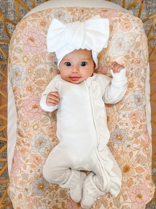 BASSINET SHEET | Pastel Bloom