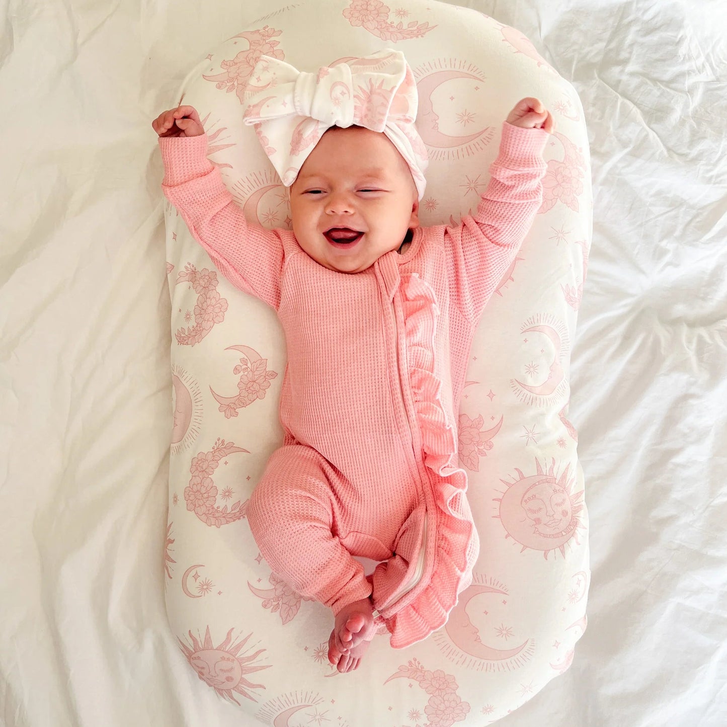 BASSINET SHEET | Celestial Pink