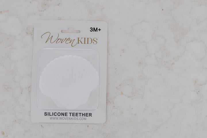 Silicone Teether - Milk Shell