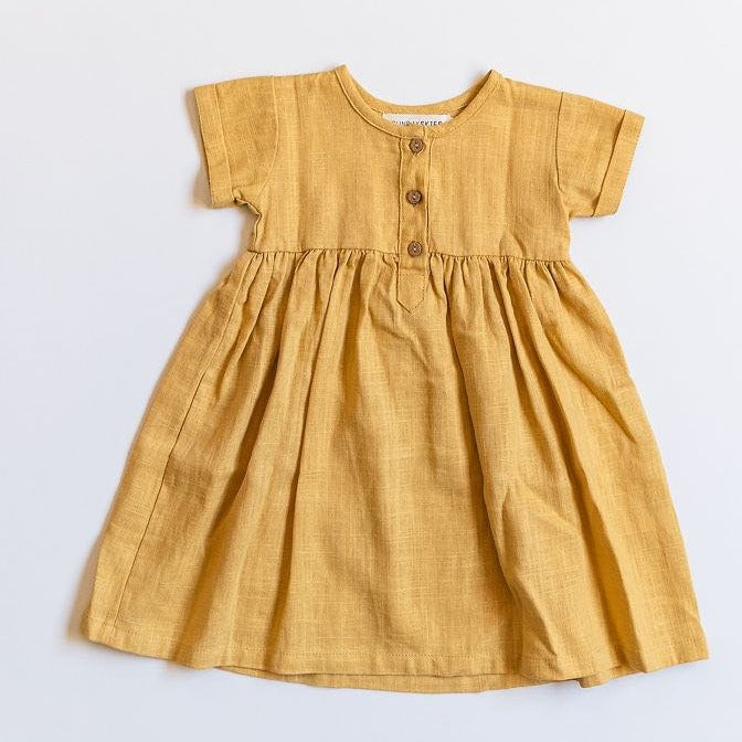 Mustard Sienna Dress by Sunday Skies