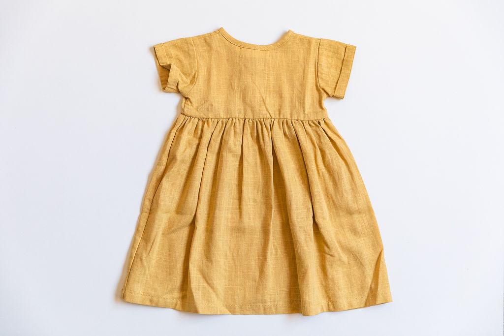 Mustard Sienna Dress by Sunday Skies