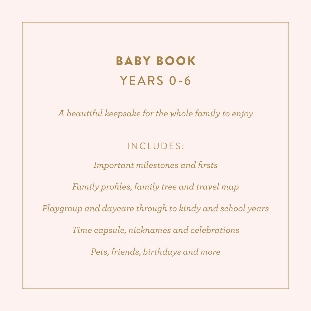 Baby Book - Rose
