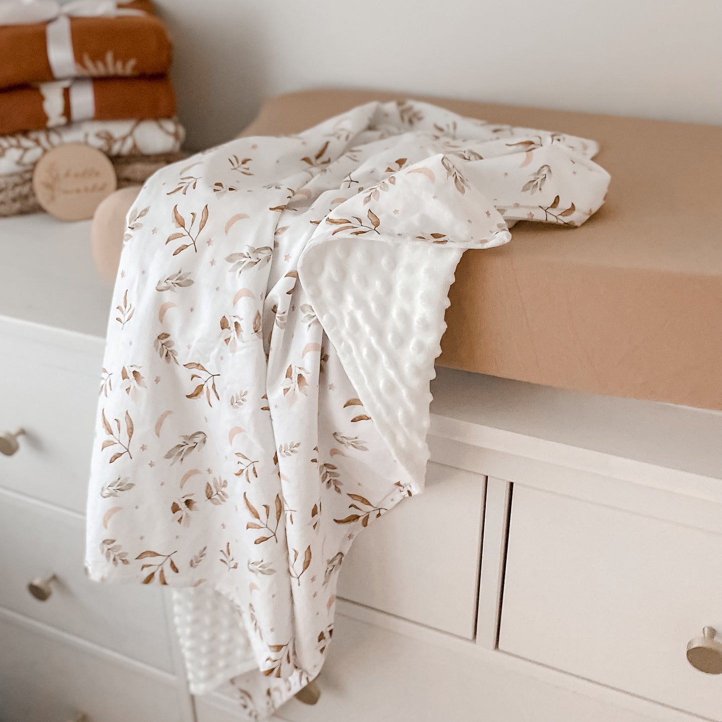 Twilight Minky Pram Blanket