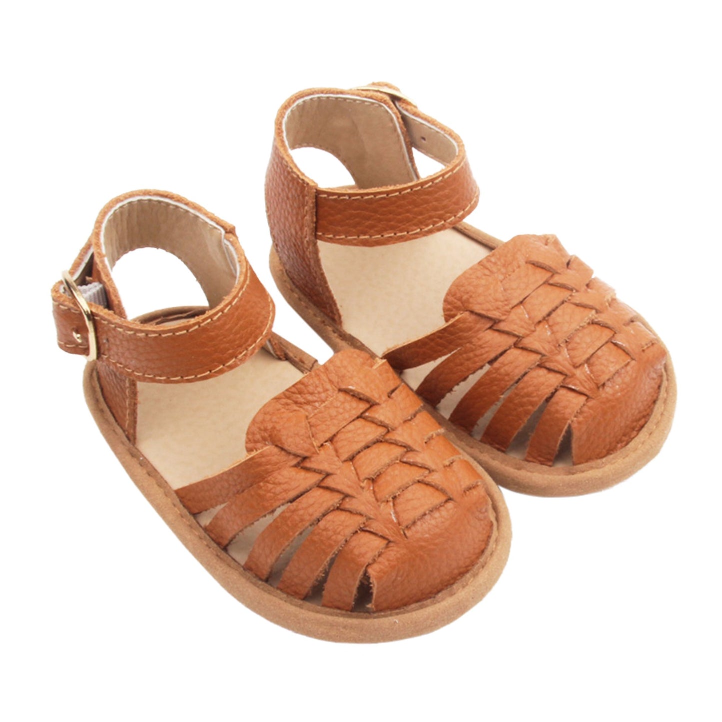 Remi Weave Sandal - Tan