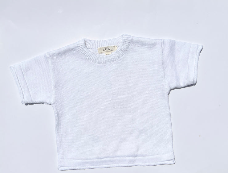 LUKI Milk Knitted Tee