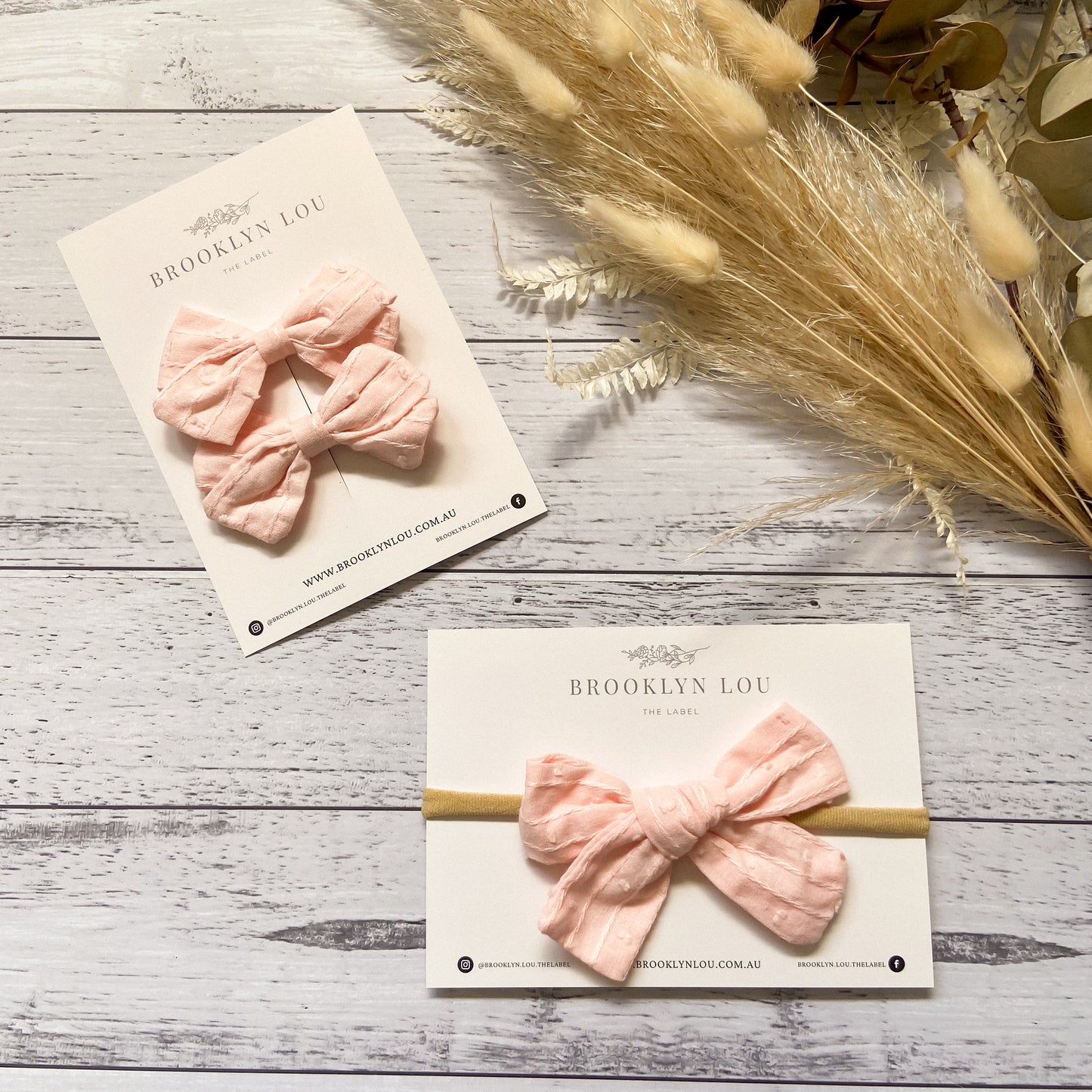 Bella Bow - Baby Pink