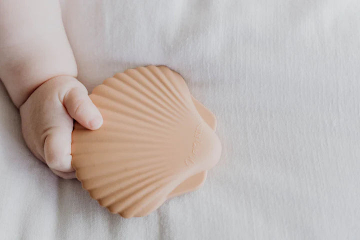 Silicone Teether - Clay Shell