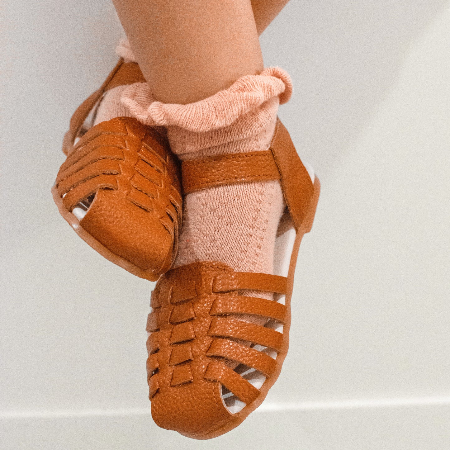 Remi Weave Sandal - Tan