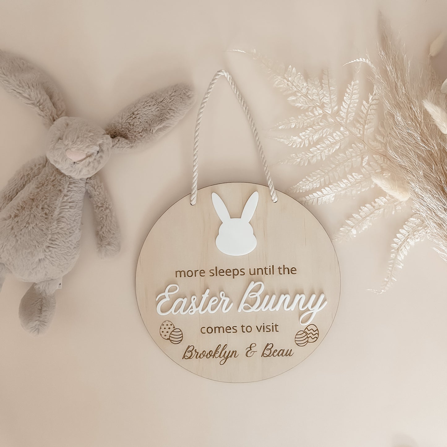 Personalised Hanging Easter Countdown